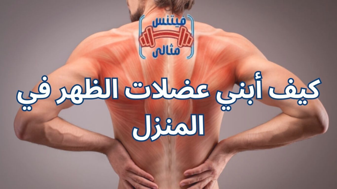 كيف أبني عضلات الظهر في المنزل