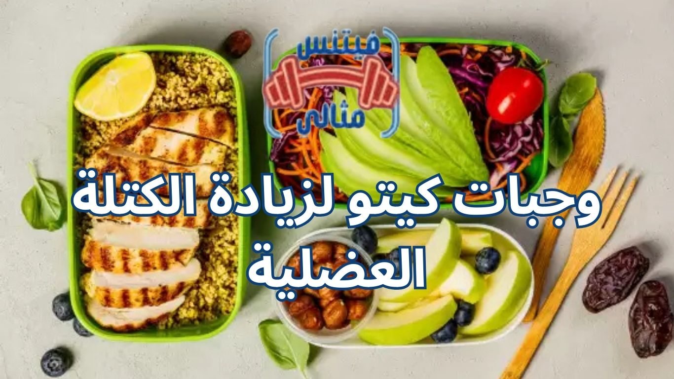 وجبات كيتو لزيادة الكتلة العضلية