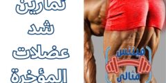 تمارين شد عضلات المؤخرة