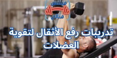تدريبات رفع الأثقال لتقوية العضلات