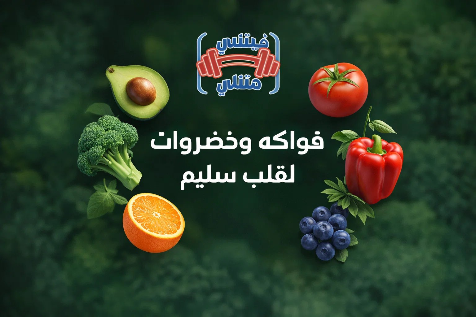 6 فواكه وخضروات لقلب سليم